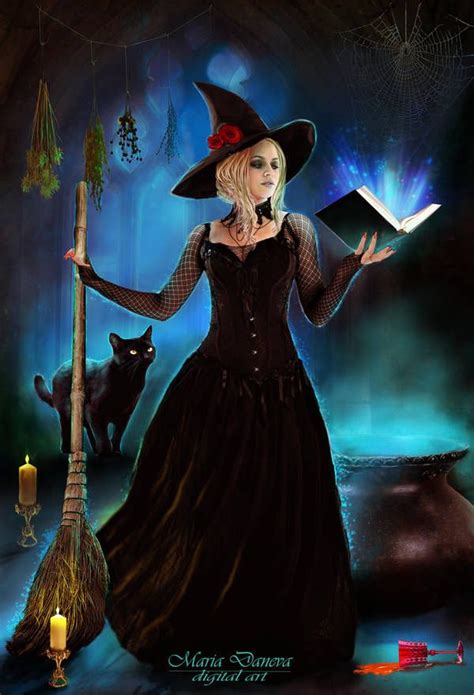 Sorcery of the Halloween witch